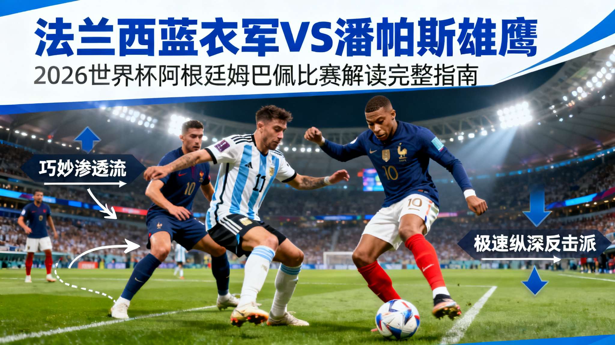 世界杯2026阿根廷阵容 无论你更偏好巧妙渗透流还是极速纵深反击派,这组「法兰西蓝衣军VS潘帕斯雄鹰」定会